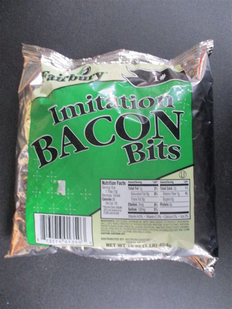 buy  bacon bits  lb bag  rock run bulk foods
