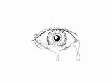 Drawing Eyes Eye Crying Tears Sad Sketch Human Flowing Cry Eyeball Getdrawings Paintingvalley Dribbble Aloysius Patrimonio Drawings sketch template