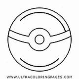 Coloring Pages Pokeball Pokemon sketch template