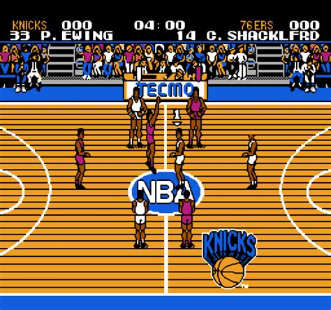 tecmo nba basketball  gamefabrique