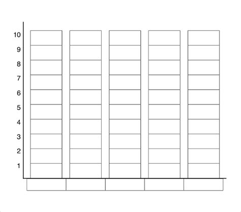 bar graph template  printable schedule template