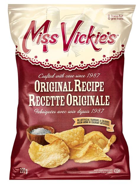 Miss Vickies Original Kettle Cooked Chips 220g 7 8oz {imported From