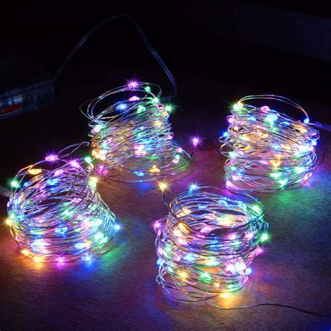 multicolor fairy lights  leds  feet multicolored battery operated