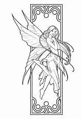 Coloring Pages Fairies Detailed Getcolorings Fairy Print sketch template