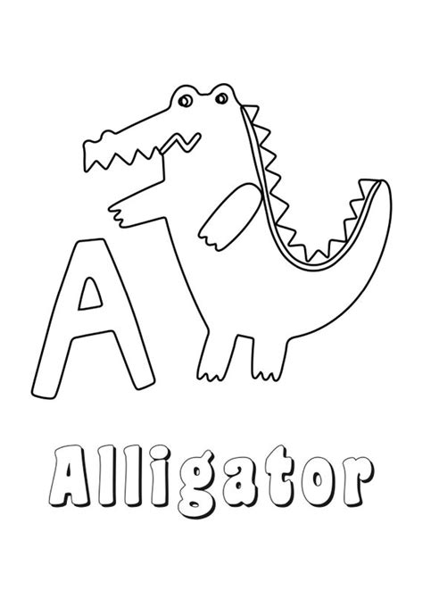 abc printable coloring pages  children etsy