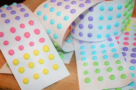 homemade candy buttons  printable template popsicle blog
