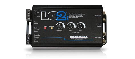 audiocontrol lci  channel   converter wwith accubass  subwoofer control car