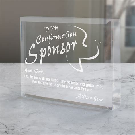engraved confirmation sponsor glass keepsake giftsforyounow