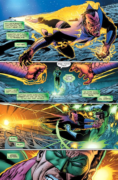Green Lantern Vs Sinestro Rebirth Comicnewbies