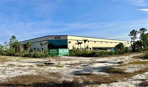 uline  hire  massive naples warehouse opening  early