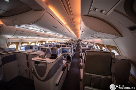 emirates business class  review photo report  mileonaire