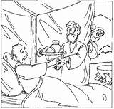 Esau Blessing Issac Steals Cristianos Bibbia Esaú Cristianas Kids Hermano Biblia Colorare Biblici Oggetti Suplanta Birthright Scegli Jehova sketch template