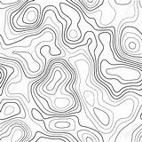 Topographic Topography Seamless Tileable Isolines sketch template