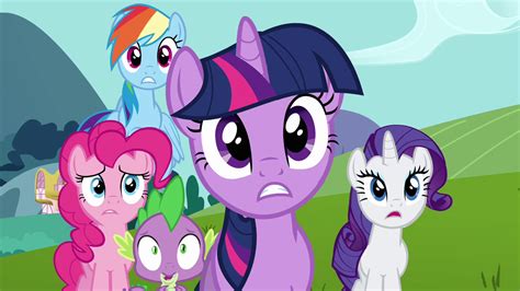 image main characters shocked sepng   pony friendship  magic wiki fandom