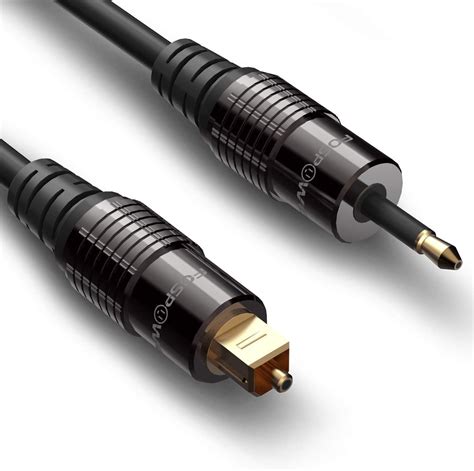 amazoncojp fospower  optical digital cable mini toslink mm mini toslink audio