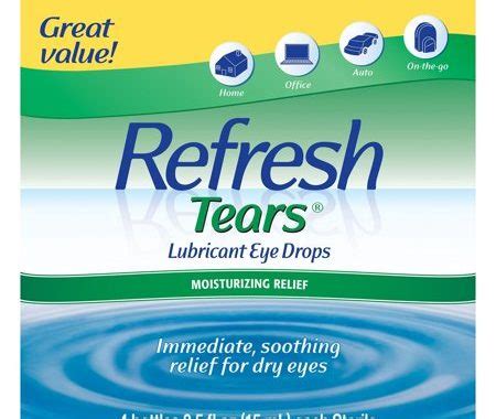 save    refresh tears lubricant eye drops multi pack coupon