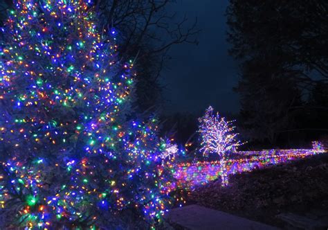 arboretum  hours holiday lights display thrifty minnesota