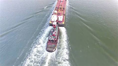 dji drone video   large vessels   hudson river youtube