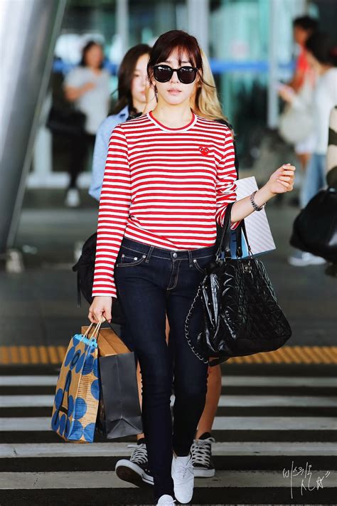 Snsd Tiffany Airport Fashion Official Korean Fashion
