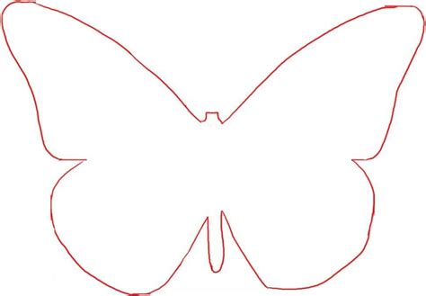 butterfly template   butterfly template paper butterfly crafts