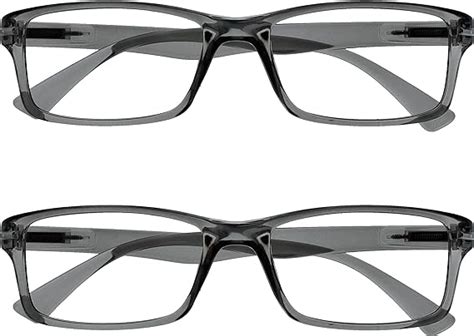 the reading glasses company grey readers value 2 pack designer style