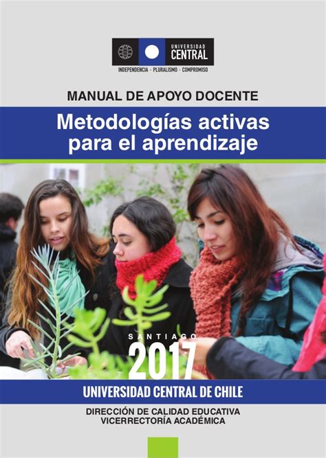 Manual De Apoyo Docente Metodologías Activas Para El Aprendizaje