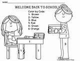 Coloring School Welcome Color Back Pages Sheet Popular Enjoy Each Comes Hopping Students sketch template