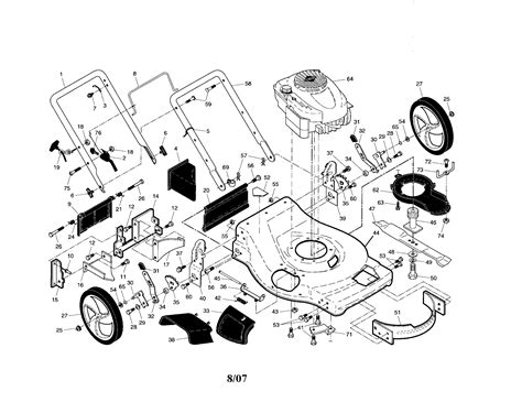 Craftsman 917 Lawn Mower Parts Diagram