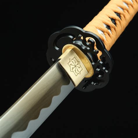 handmade spring steel sharpening real japanese katana samurai sword  red scabbard truekatana