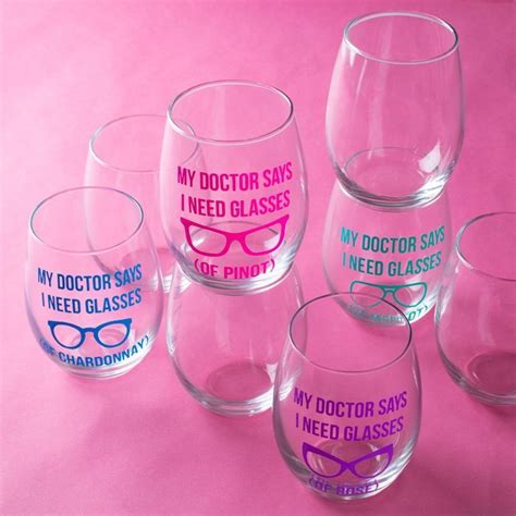 Funny Quotes Wine Glasses Cricut Wine Glasses Cute Wine Glasses