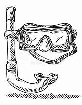 Drawing Snorkel Goggles Diving Vector Clipart Snorkeling Drawings Google Goggle Freeimages Stock Illustrations Transparent Glasses Istock Getdrawings Clip Paintingvalley Premium sketch template