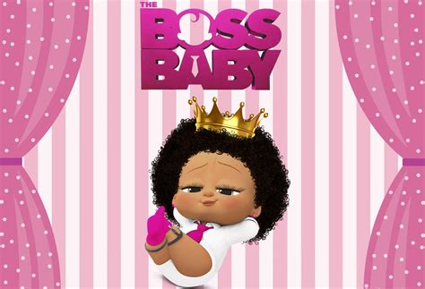 buy xft vinyl boss baby princess photo backdrop african american