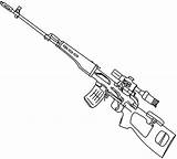 Guns Getcolorings Water Pistolet Nerf Sniper Militaire sketch template