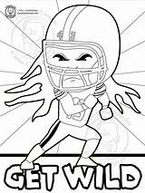 Coloring Polamalu Steelers Playoff sketch template