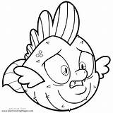 Coloring Puffer Fish Pages Color Daybreaker Getcolorings Arrived Just Print Pony Little Mlp Line sketch template