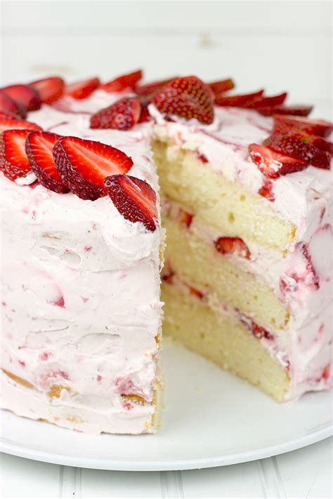 fresh strawberry cake thebestdessertrecipescom