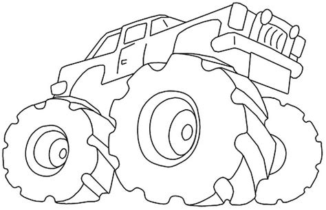 monster truck coloring pages  coloring pages  print