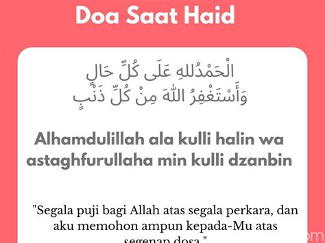 berita  informasi doa hari pertama haid terkini  terbaru hari