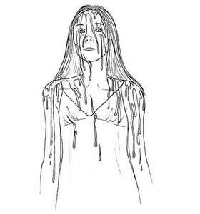 scary horror coloring pages bing images  adult coloring