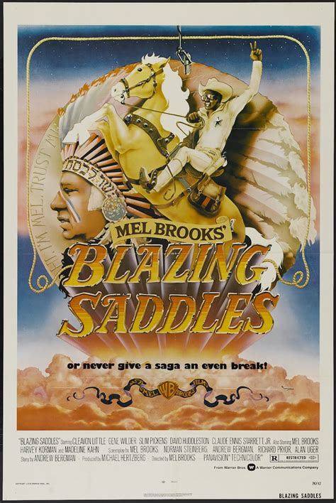 somebody stole my thunder a few pictures and posters from blazing saddles 1974