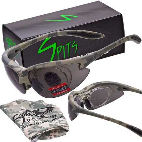 Magshot Magnifying Hunting Shooting Safety Glasses Acu Camo Frame