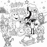 Christmas Coloring Thomas Pages Train Jr Nick Holiday Dinosaur Holidays Happy Kids Printable Easter December Tank Th Games Color Characters sketch template