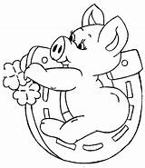 Coloring Pages Pig Pigs Printable Kids Olivia Gif Popular Luck Coloringhome sketch template