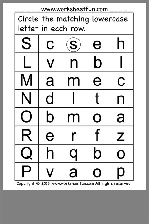 pin  alphabet worksheets