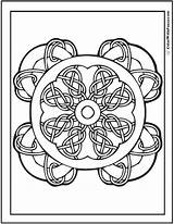 Scottish Gaelic Colorwithfuzzy Blessing Crosses Fuzzy sketch template