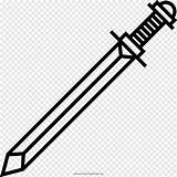 Spada Weapon Knight Pngwing Iconfinder sketch template
