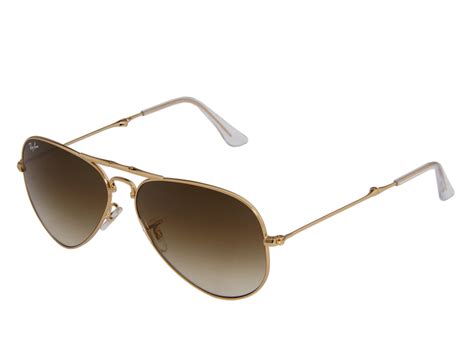 Ray Ban Folding Aviator 0rb3479 58 In Gold Arista Crystal Brown
