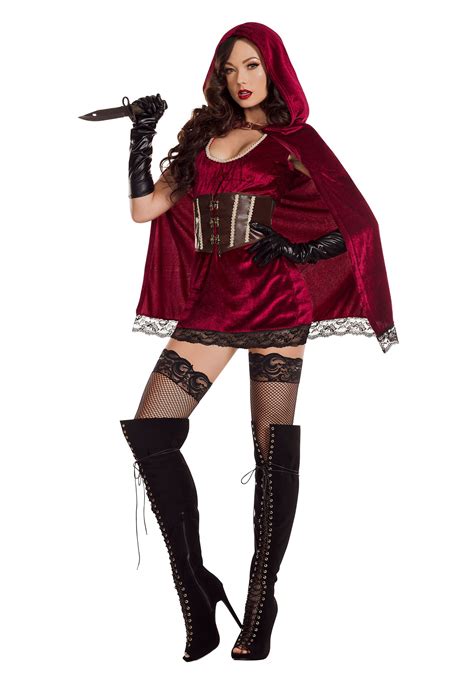 sexy womens red riding hood costume