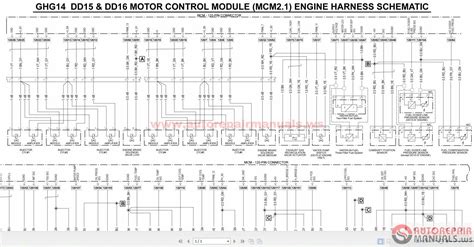detroit ecm engine  wiring detroit  engine image  user manual