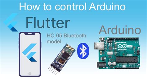 [flutter] control arduino with bluetooth module youtube